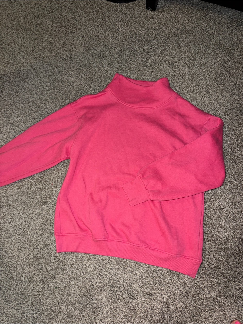 Target Pink Mock Neck Sweater